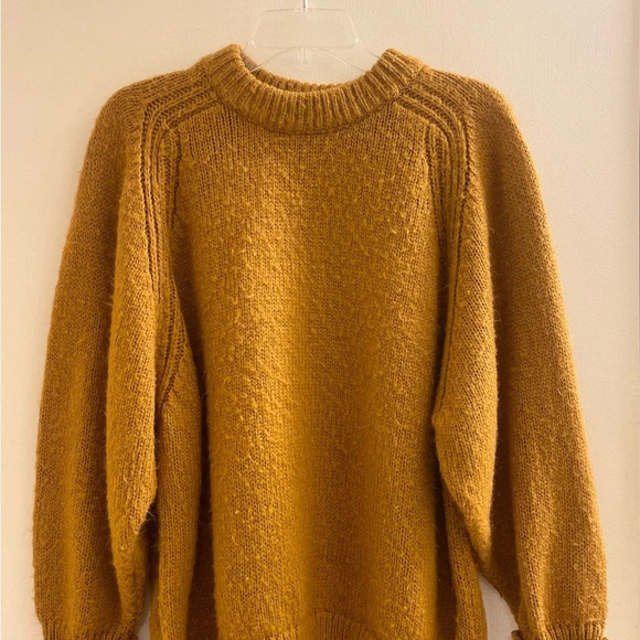 Curve Oversized Sweater in Tan - Picture 5 of 8